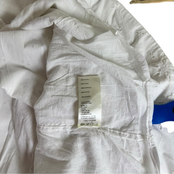 NWOT Free People Primavera Cotton Eyelet Midi Sundress.  Size L - Picture 13 of 15